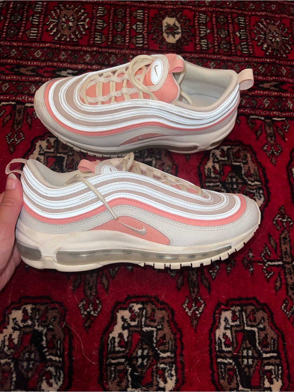 Nike Women’s Air Max 97 - Summit White / Bleached Coral